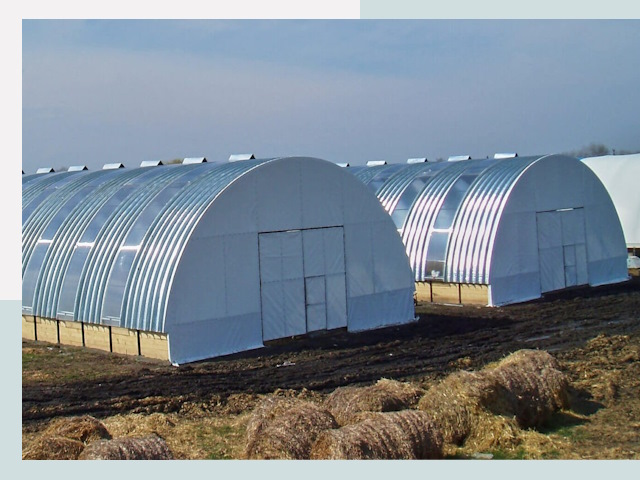 Сельскохозяйственные здания в Рузаевке