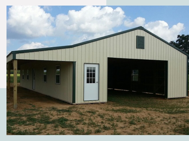 Строительство конюшен в Рузаевке