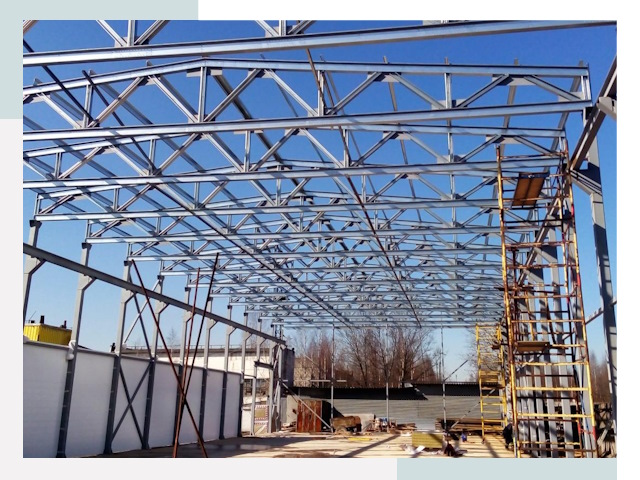 Строительство цехов в Рузаевка от 622 руб. под ключ