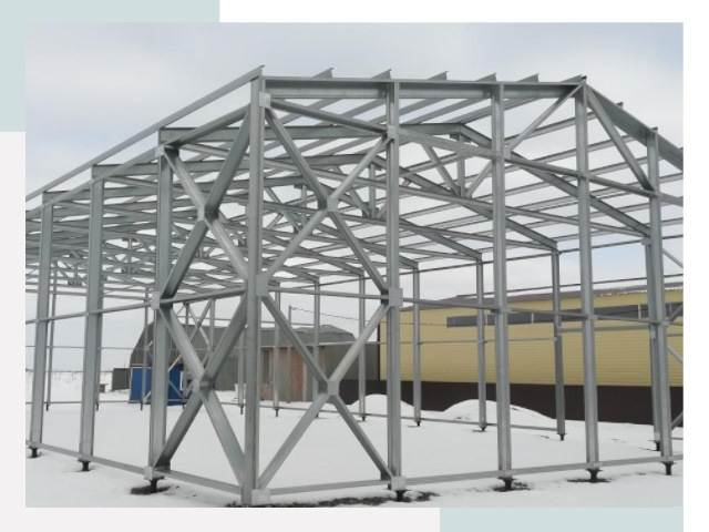 Каркасные ангары в Рузаевке