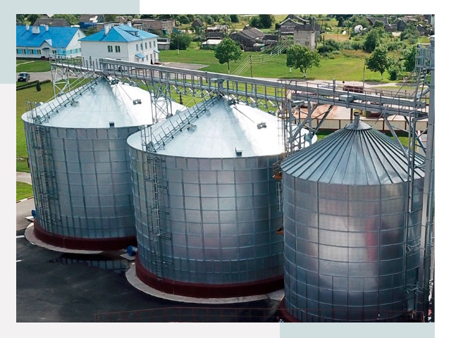 Металлические силосы в Рузаевке