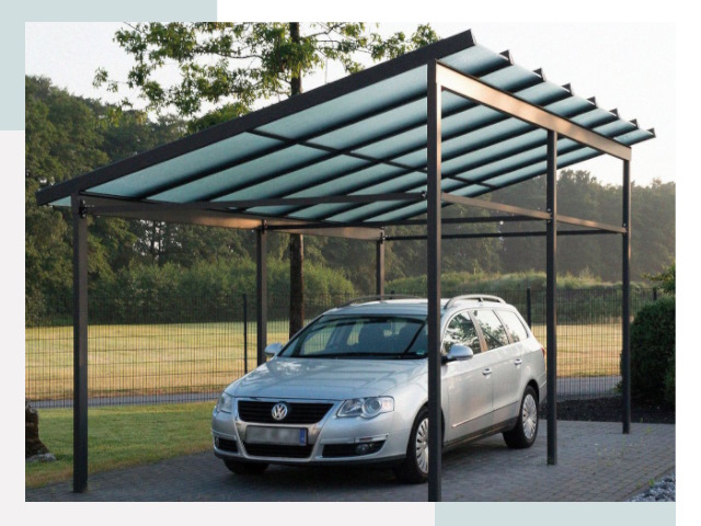 Навесы для автомобилей в Рузаевке