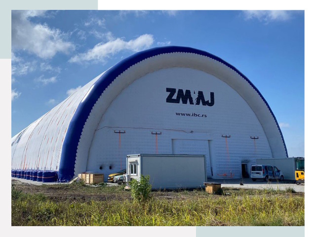 Брендирование ангаров в Рузаевке