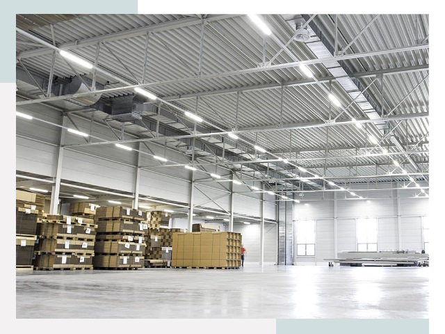 Освещение ангаров в Рузаевке