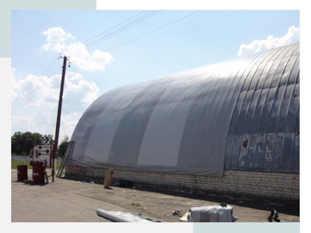 Ремонт ангаров в Рузаевке