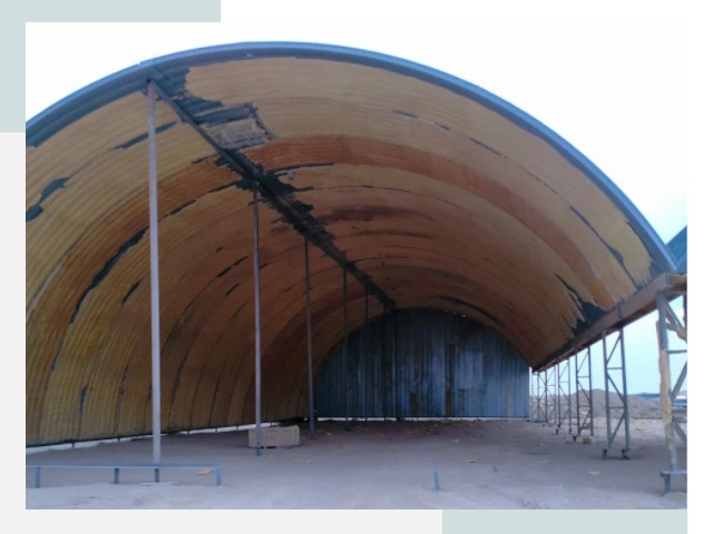 Реконструкция ангаров в Рузаевке